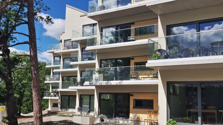 Glass railings