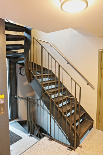 metal stairs
